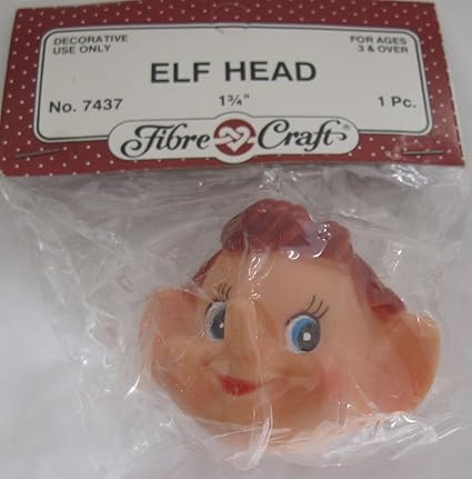 elf doll heads for crafts