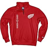 Blue 84 NHL unisex-adult Nhl Officially Licensed Quarter Zip Sweatshirt Breakaway Team Color