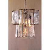 Kalalou CQ7411 Transitional Pendant in Bronze/Dark Finish, 9.50 inches