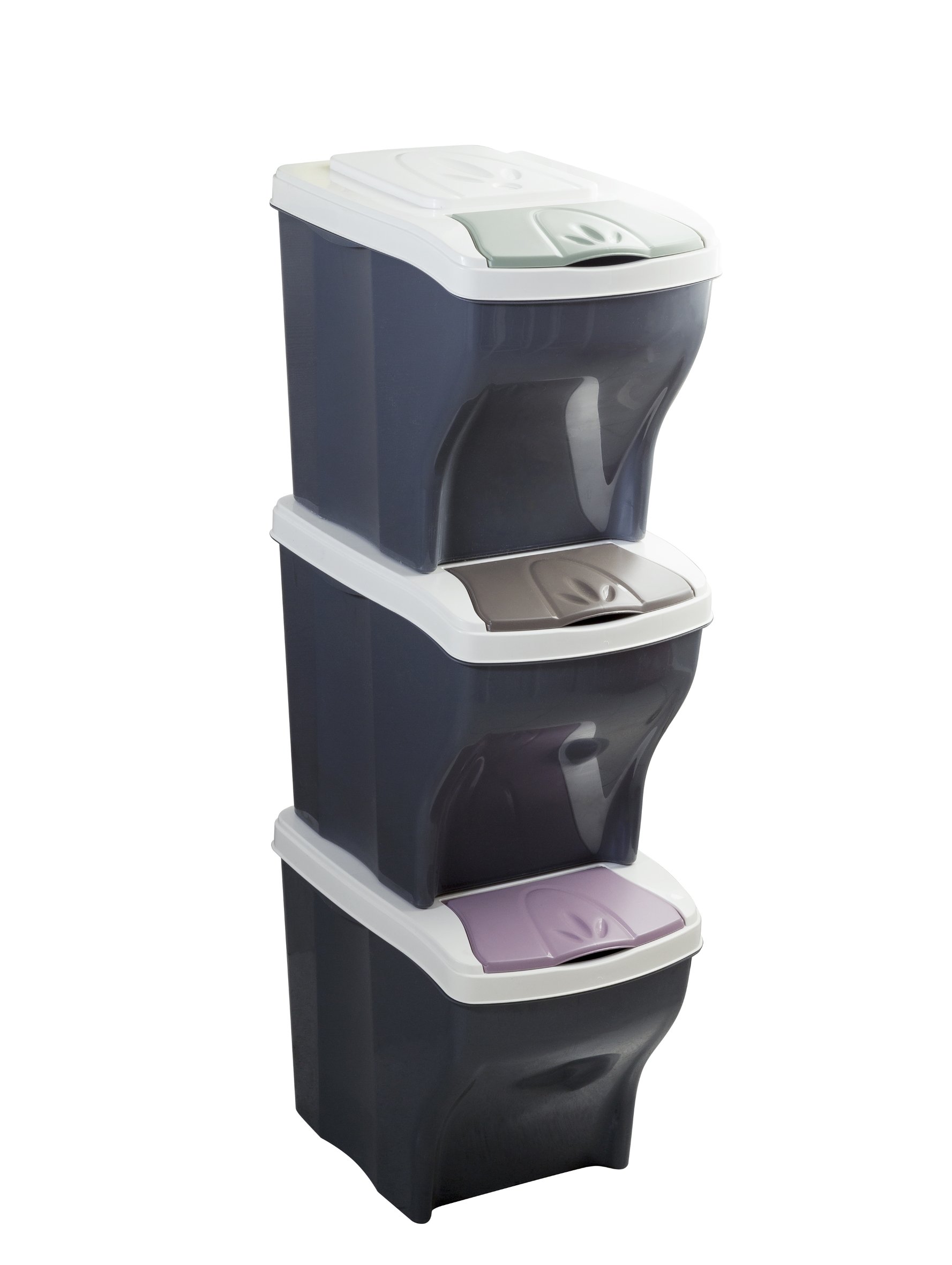 Bama 40305 Poker Tris 3 Set, One Size, 20 Litre, Multi-Colour