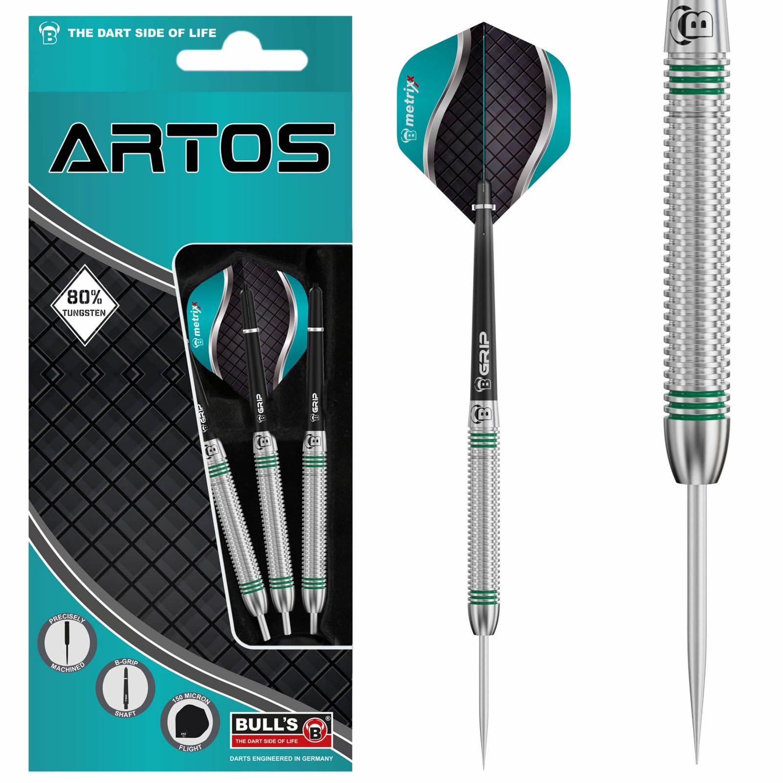 Bull's Artos Steel Dart Mint 22g