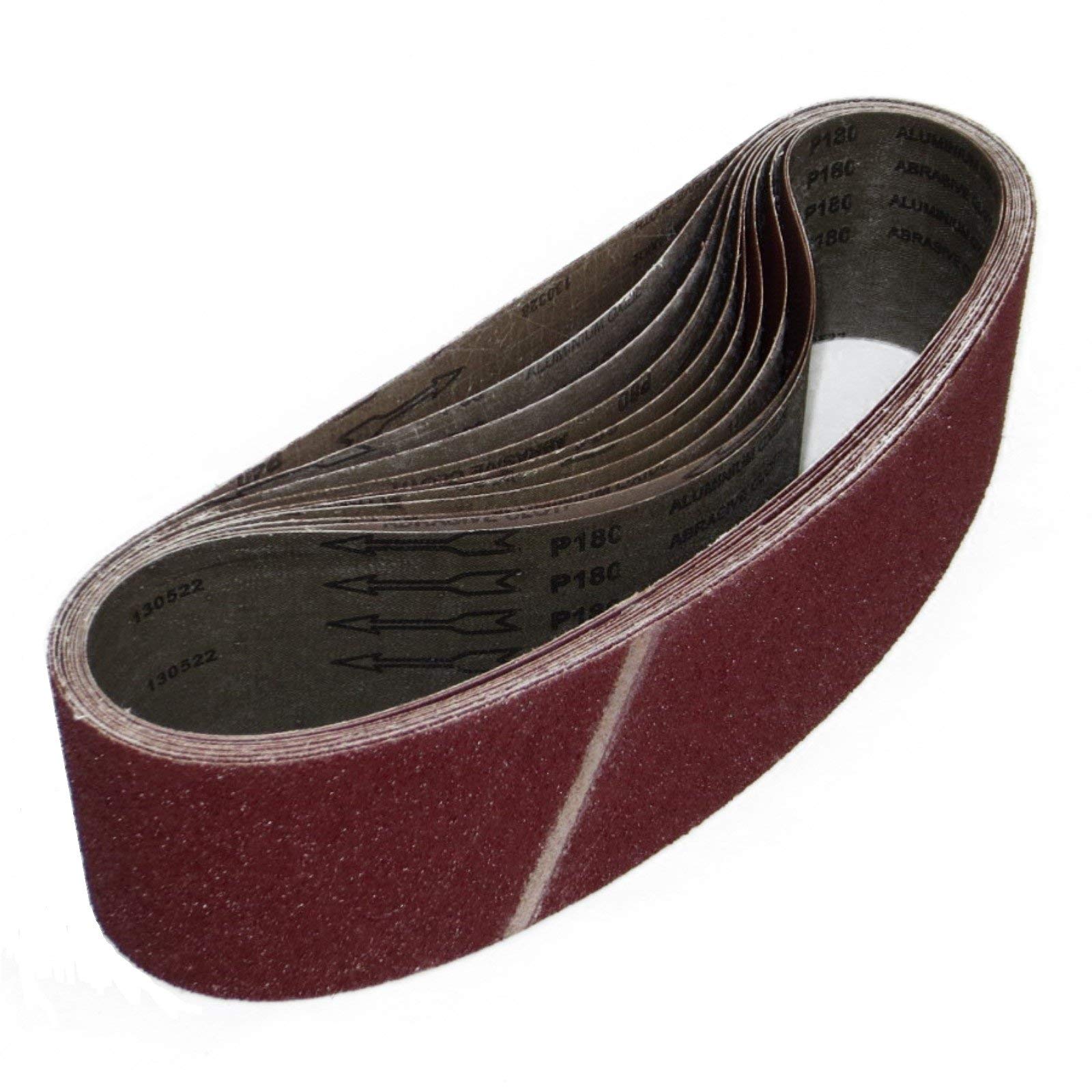 10 Sanding Belts 100 x 915 mm P 60