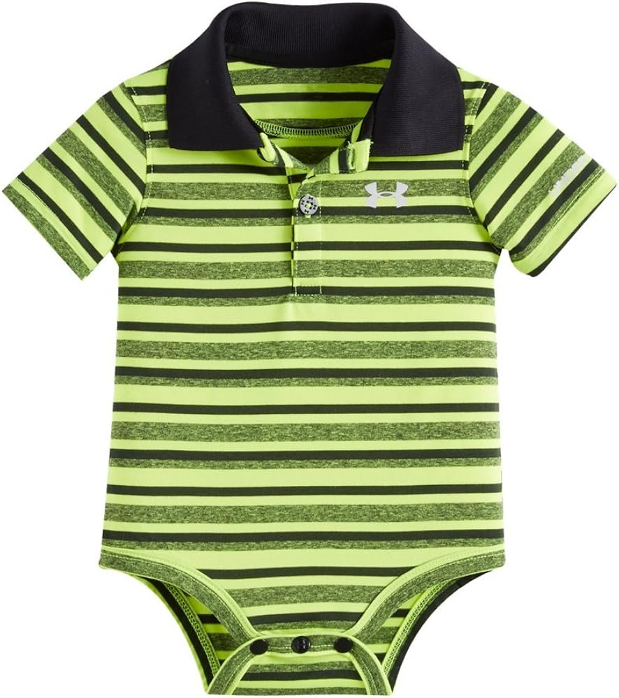 baby boy under armour polo bodysuit