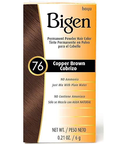 Amazon.com : Bigen Powder Hair Color #46 Light Chestnut 0.21oz (3