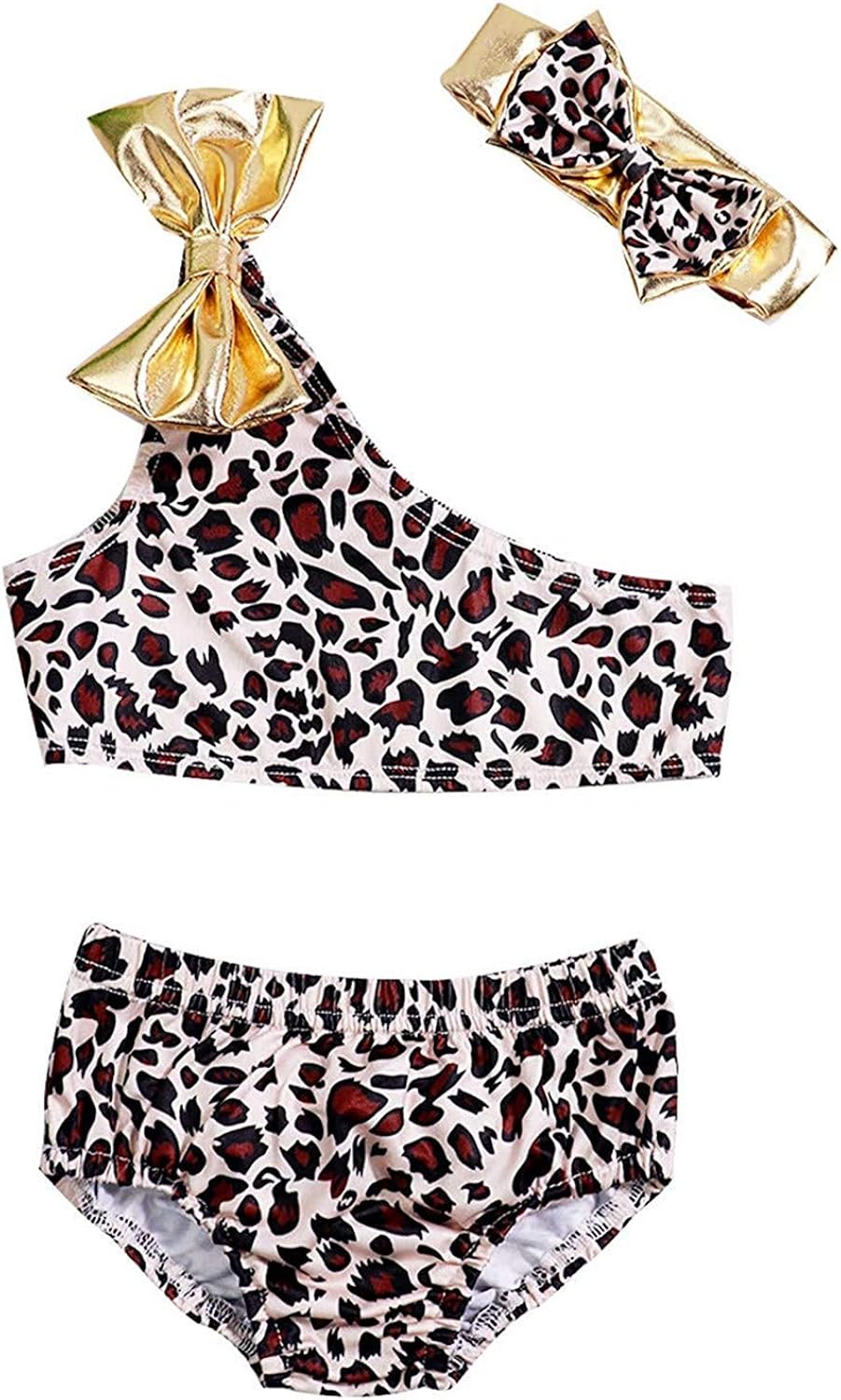 baby leopard bikini