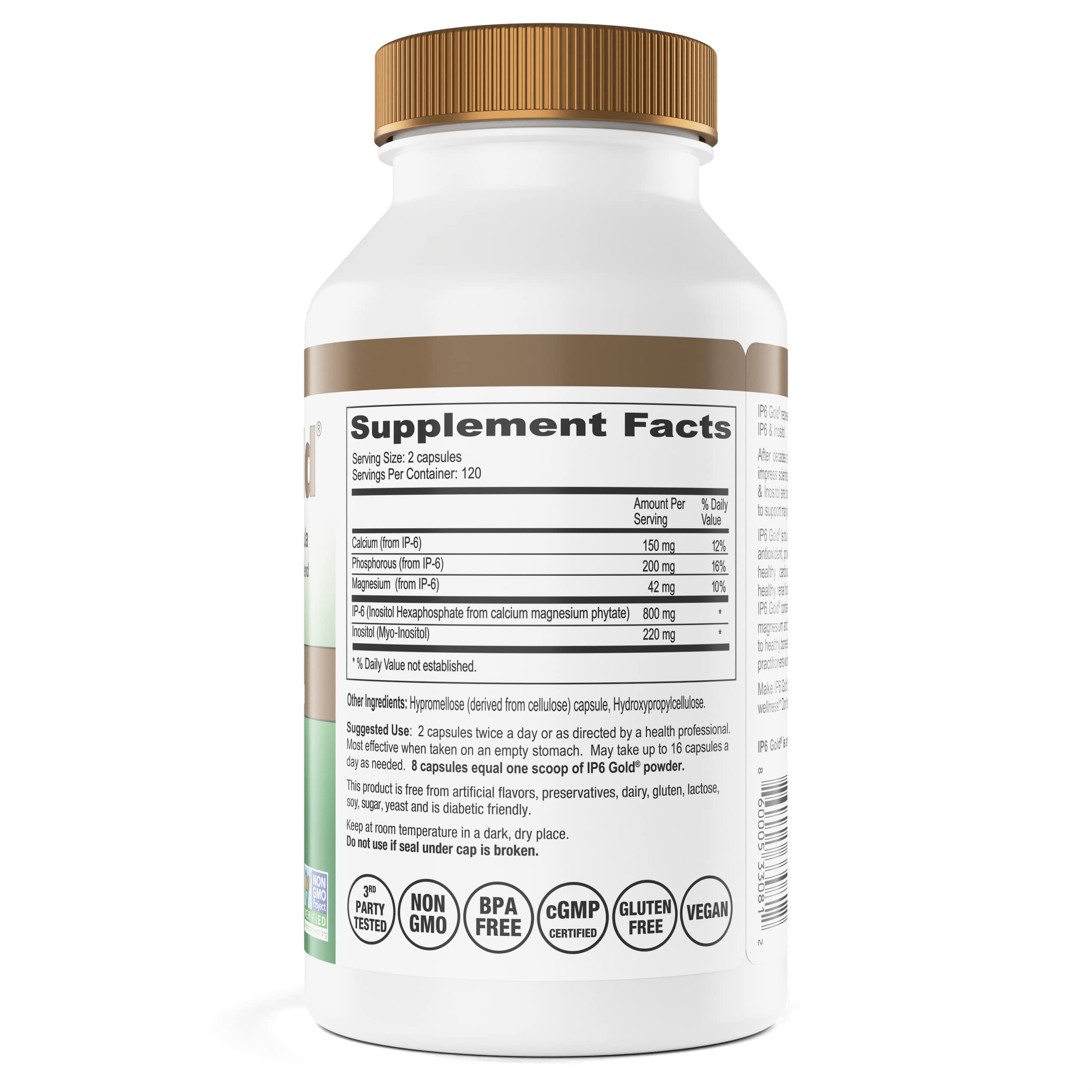 IP6 Gold Immune Support Formula, 240 Vegetarian Capsules