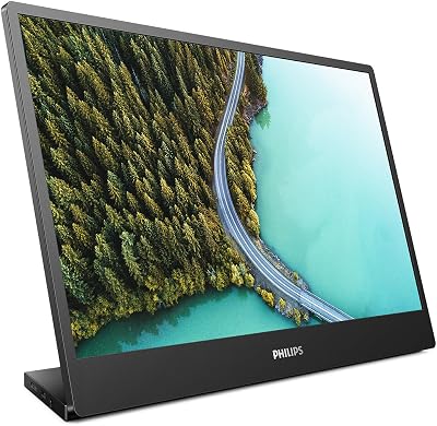 Philips 16B1P3302 16" FHD Portable USB-C Monitor Tilt Stand IPS Flicker Free