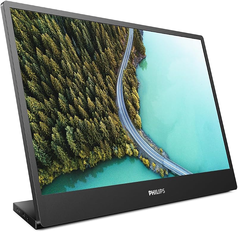 Philips 16B1P3302 16" FHD Portable USB-C Monitor Tilt Stand IPS Flicker Free