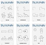 Mattel Games Pictionary Family Board Game for Kids Adults 2 Teams JDX96 view 4