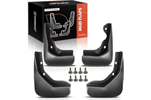 A-Premium Set of 4PCS Mud Flaps Splash Guards Mudguards Mudflaps with Hardware Accessories Compatible with Volkswagen Jetta, 