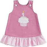 Baby Girl First Birthday Outfit Cake Smash Dress One Year Old Birthday Dresses Fall Winter Tunic Playwear