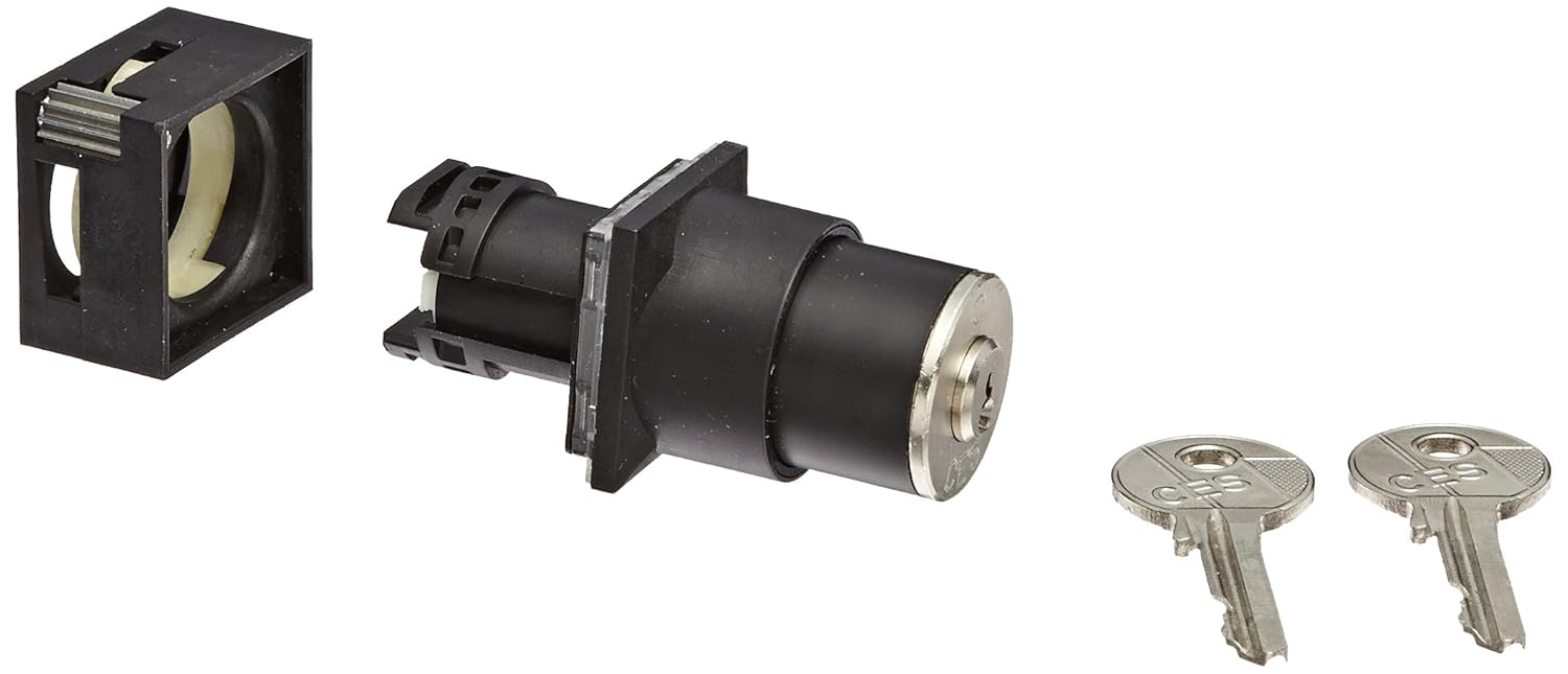 Siemens 3SB31 104MD01 CES Key Operated Switch, 2 Keys, 2 Positions