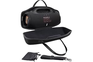 co2CREA Hard Travel Case Replacement for JBL Boombox 4 Waterproof Portable Bluetooth Speaker (Black Case)