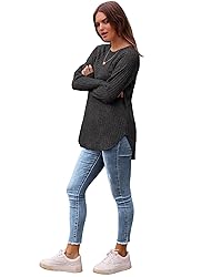 Saloogoe Tunic Tops for Women Loose Fit Dressy 2025