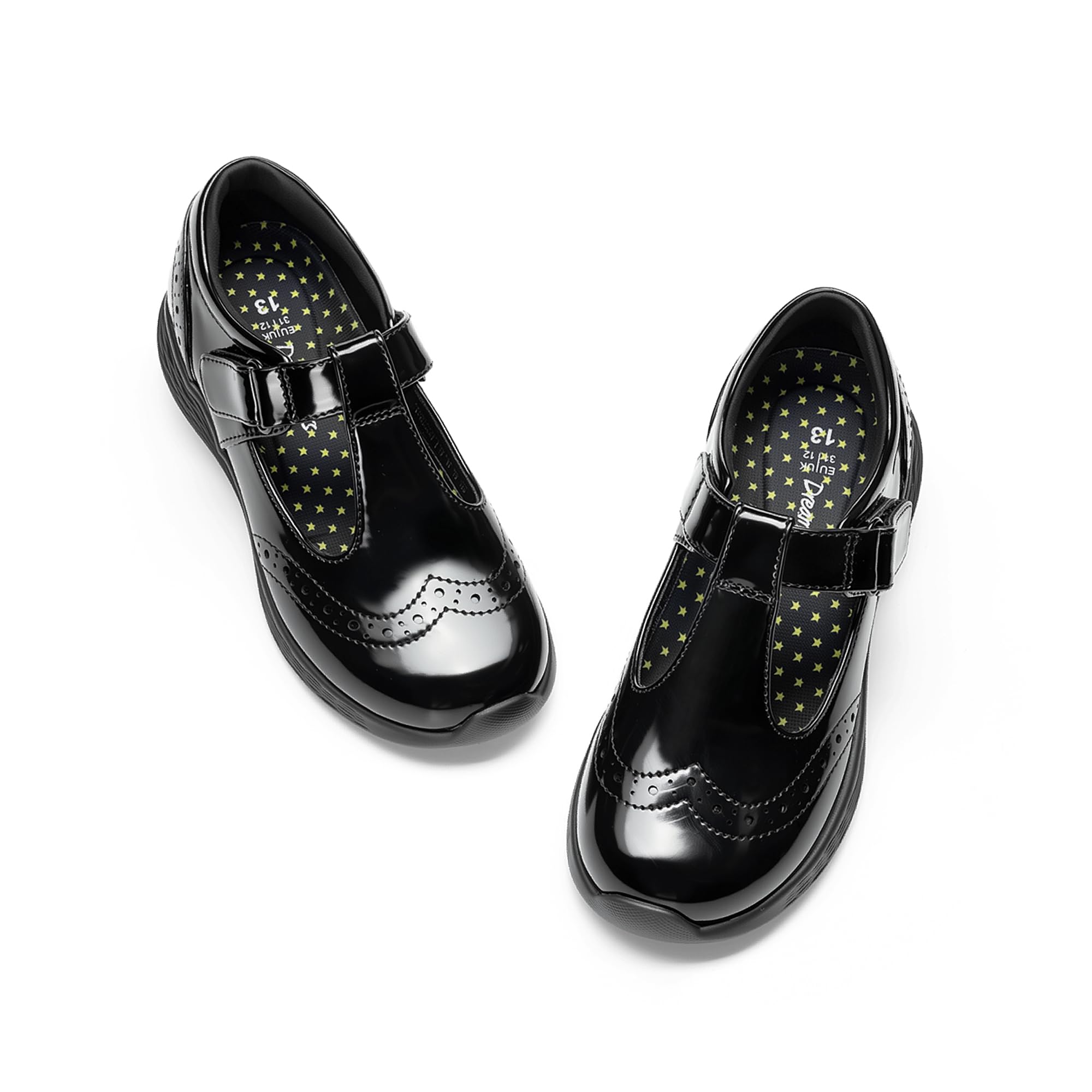 DREAM PAIRS Girls Mary Jane Flats School Uniform
