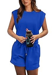 OFEEFAN Summer Outfits for Womens Rompers Beach