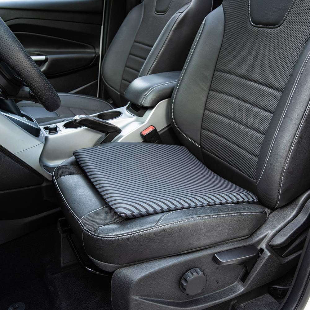 Square Basics Memory Foam Seat Cushion Gray Automotive Seat Cushions