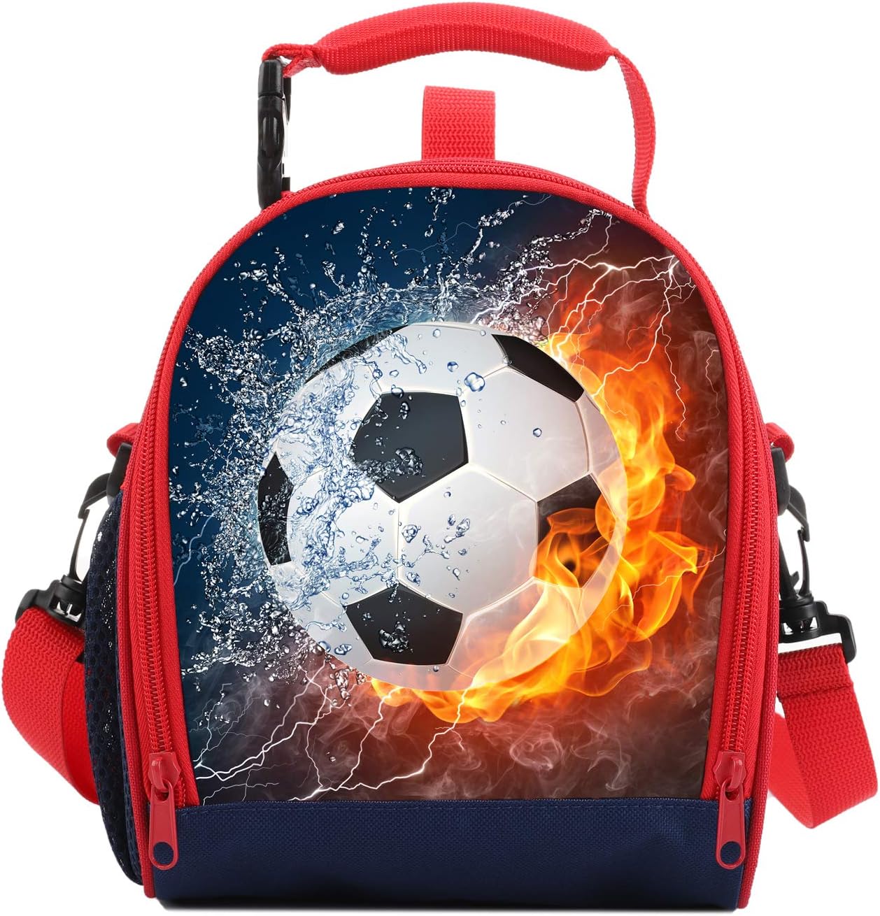 Boys football lunch box Clearance
