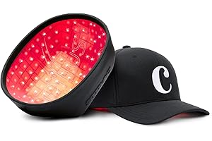 Capillus 1s Mobile Laser Therapy Cap for Hair Regrowth, With 128 Red Light Lasers for Laser Hair Growth, Red Light Hair Growth Hat