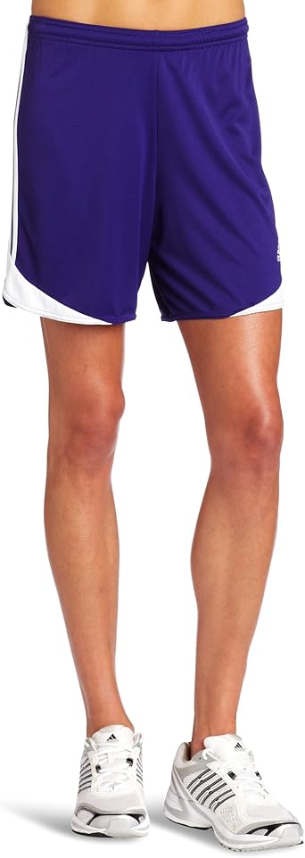 purple adidas soccer shorts