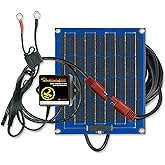 PulseTech SolarPulse SP-7 Solar Battery Charger Maintainer, 7-Watt | Charges, Desulfates and Conditions all Lead-Acid, VRLA, AGM, Gel &amp; Flooded Batteries