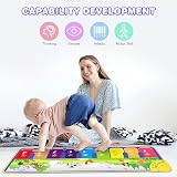 CaftyMids Kids Non-slip Piano Mat 19 Keys Musical Playmat 110x36cm view 4