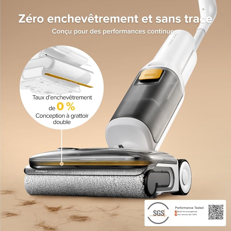 F25 GT Gen2 Set Aspirateur Laveur 20kPa, Autonettoyage 90°C