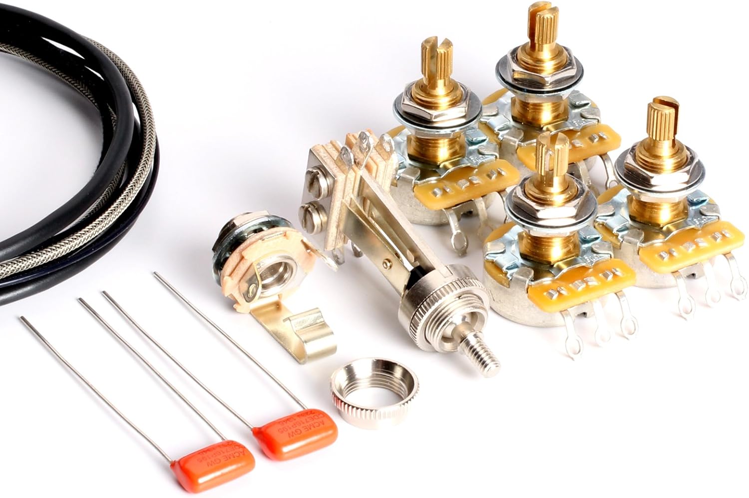 ToneShaper Guitar Wiring Kit, for Les Paul Standard (Vintage Wiring