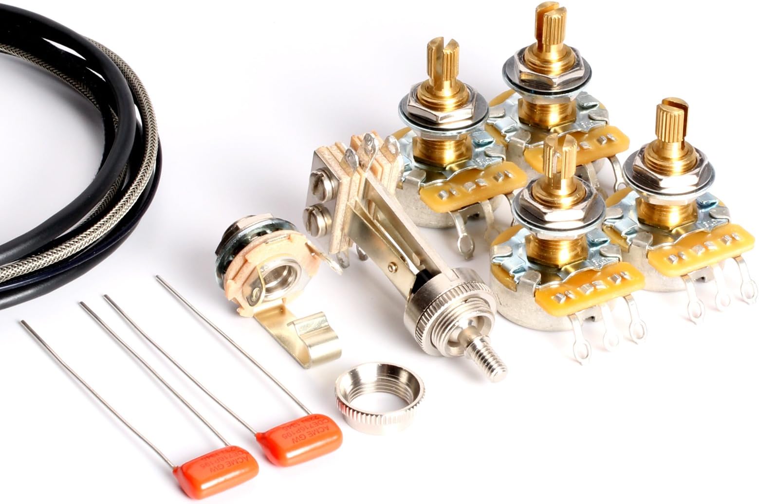 ToneShaper Guitar Wiring Kit, for Les Paul Standard (Vintage Wiring)