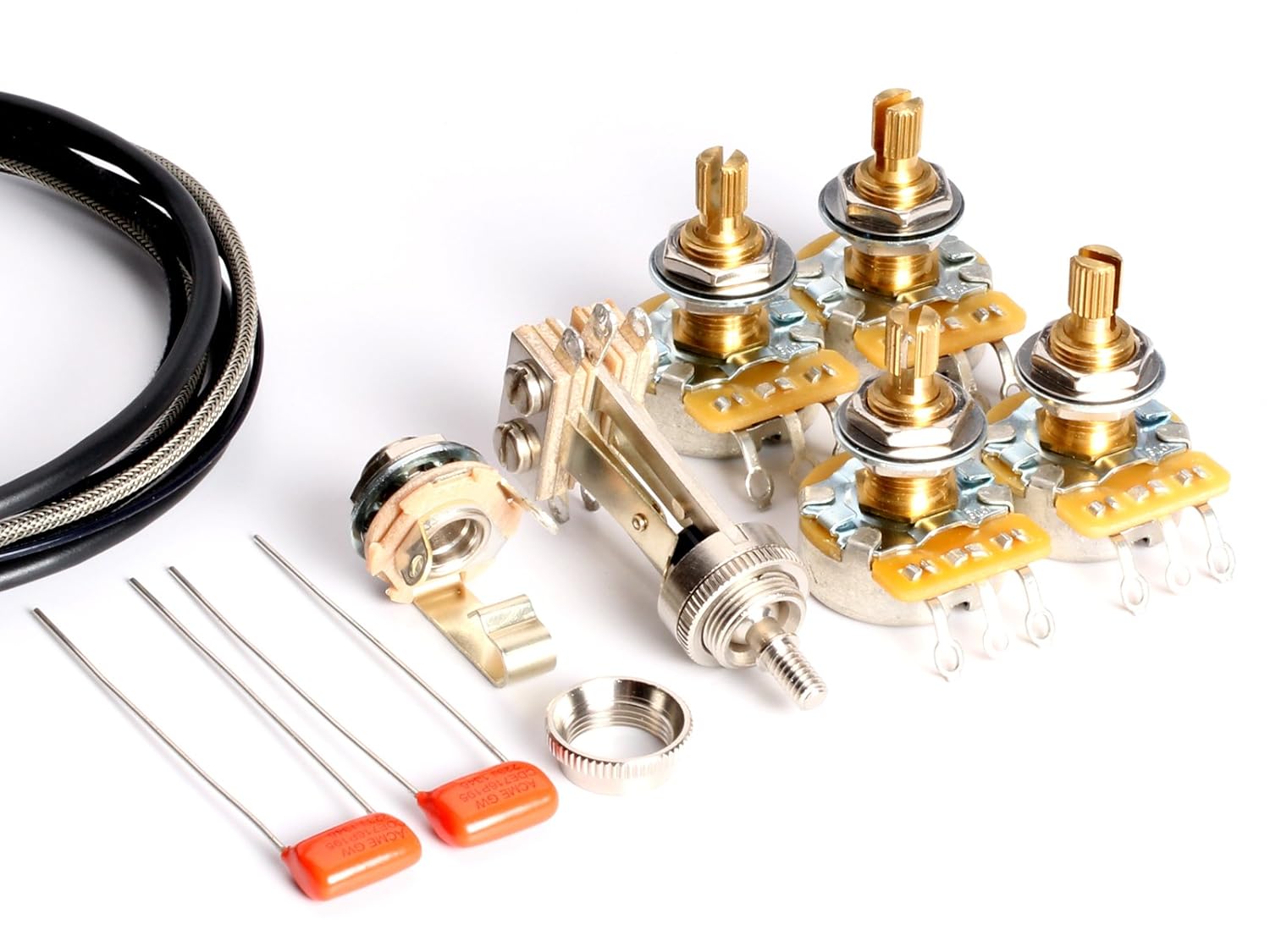 ToneShaper Guitar Wiring Kit, for Les Paul Standard (Vintage Wiring):  Amazon.co.uk: Musical Instruments