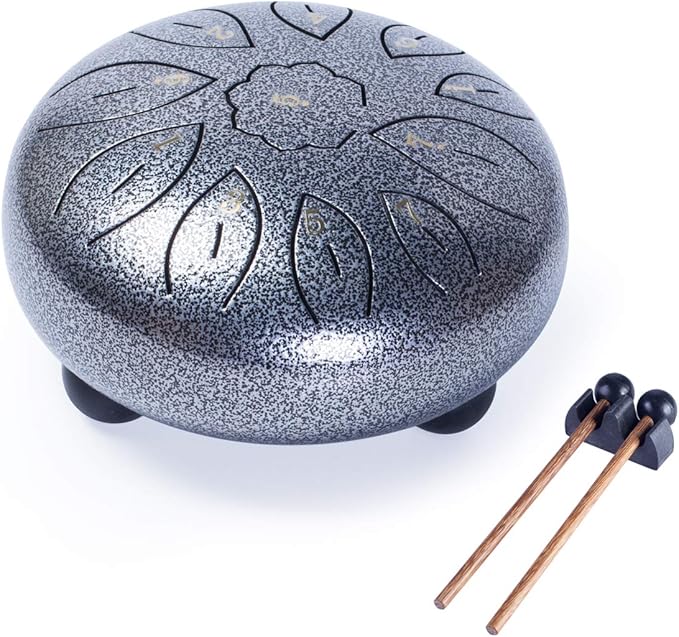 Steel Tongue Drum Tank Drum Standard 11 Key 11 Notes 6 Inch