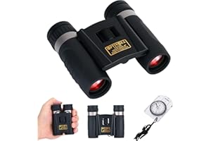 OPTIVORA 12×29 Mini Binoculars for Bird Watching,Compact Binoculars for Adults Long Range Small Size and Portable,Suitable fo