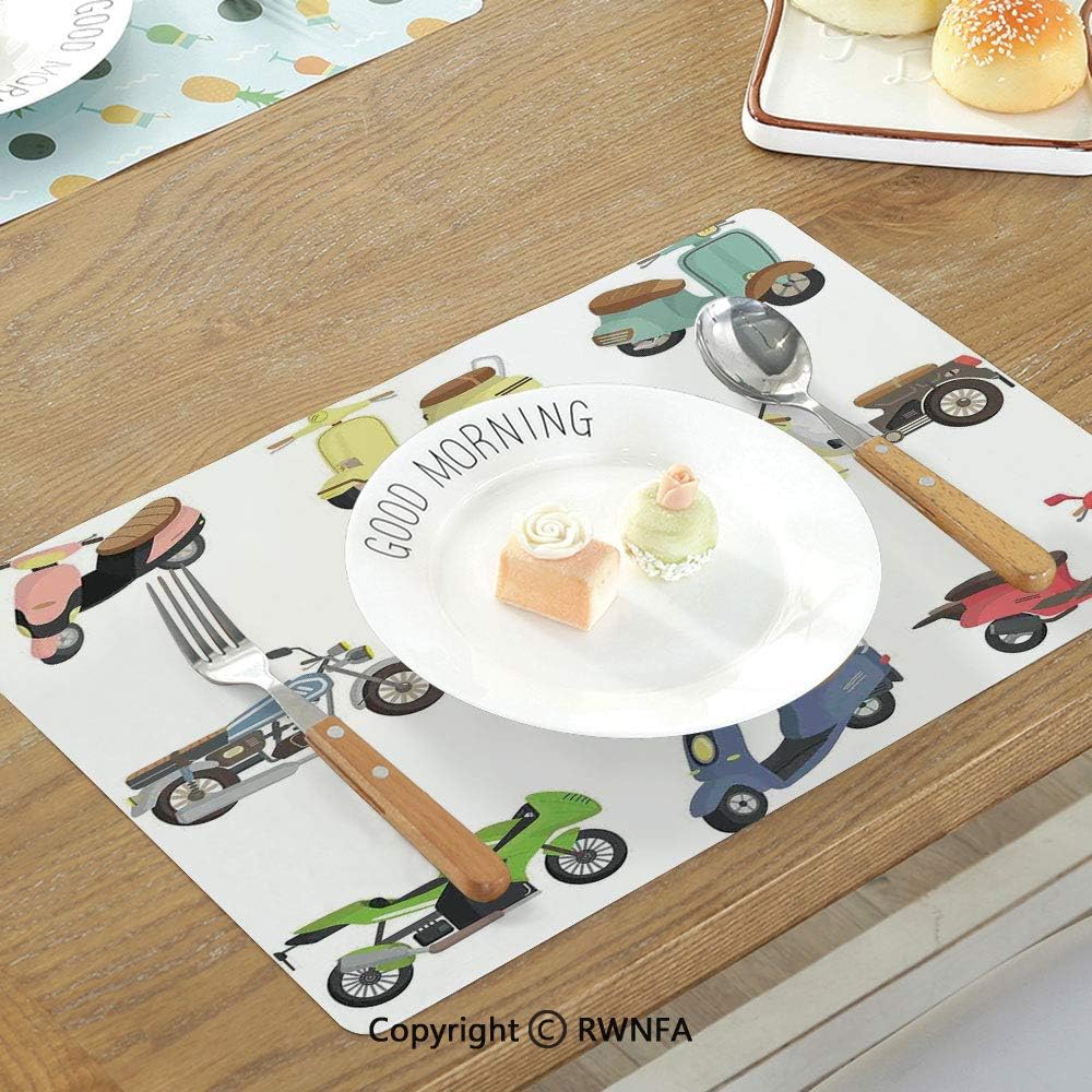 Amazon Com Homenon Dining Table Non Slip Table Mats Outer Space