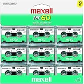 Maxell MC-60 UR Microcassettes (Pack of 9)