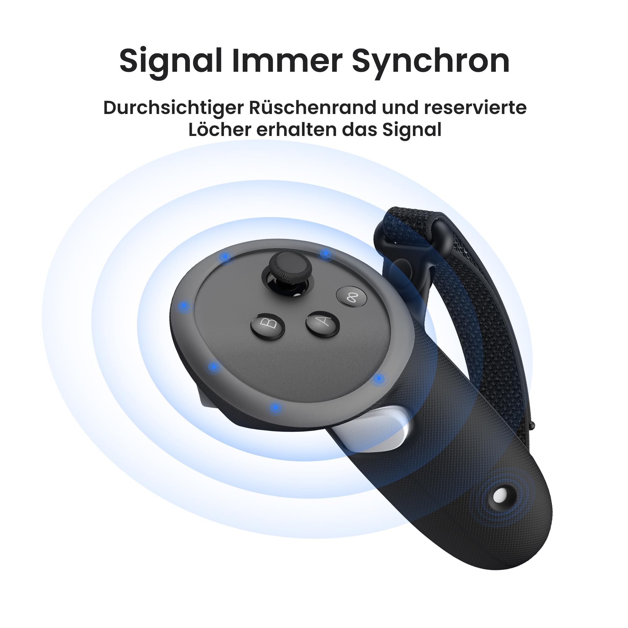 KIWI design G4 Pro Controller Griffe Kompatibel mit Meta Quest 3/3S 3