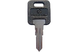 Global Link Key-Blank Blank Key for RV Entry Door Locks - Purple