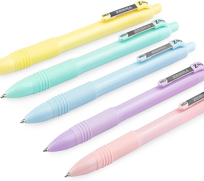 Zebra ZGrip Smooth Ballpoint Pen 1.0mm Black Ink 1 of Each