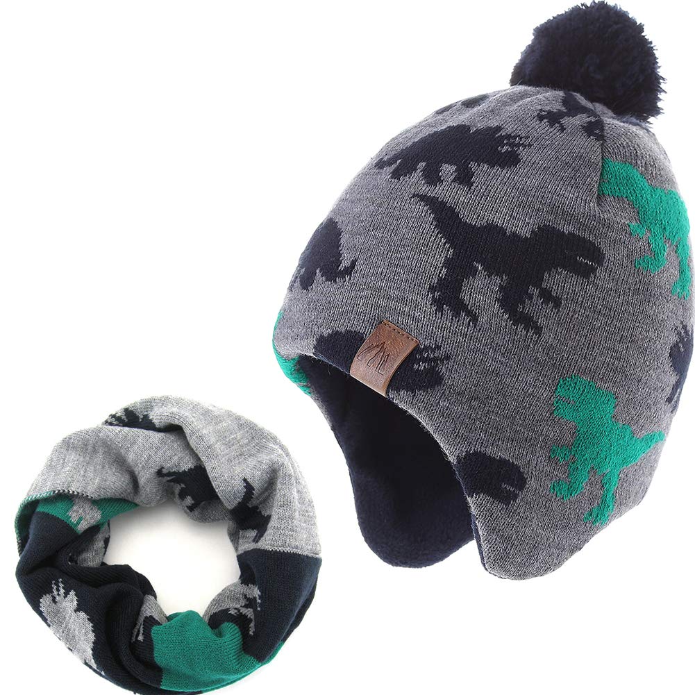 Moon Kitty Baby Boy Hat Cute Dinosaur Infant