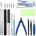 Fippy 11PCS Model Kit Tools, Gundam Model Tool Kit, Hobby Building Tools Kit for Gundam Basic Model Assembling, Building and Repairing