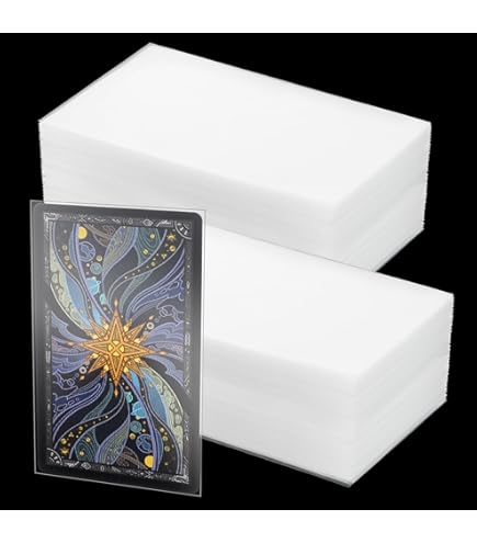 Amazon.com: Sleeve Kings Tarot Card Sleeves (70x120mm) 100 Microns, Pack of  55 : Toys & Games