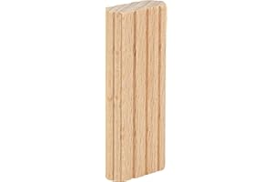 Trend 50pcs Beech Wood Dominos 8 x 50mm for Festool Domino Machine, 5/16 Inch x 1 31/32 Inches Loose Tenons for Woodworking Joinery and Furniture Framing, TEN/8X50/50