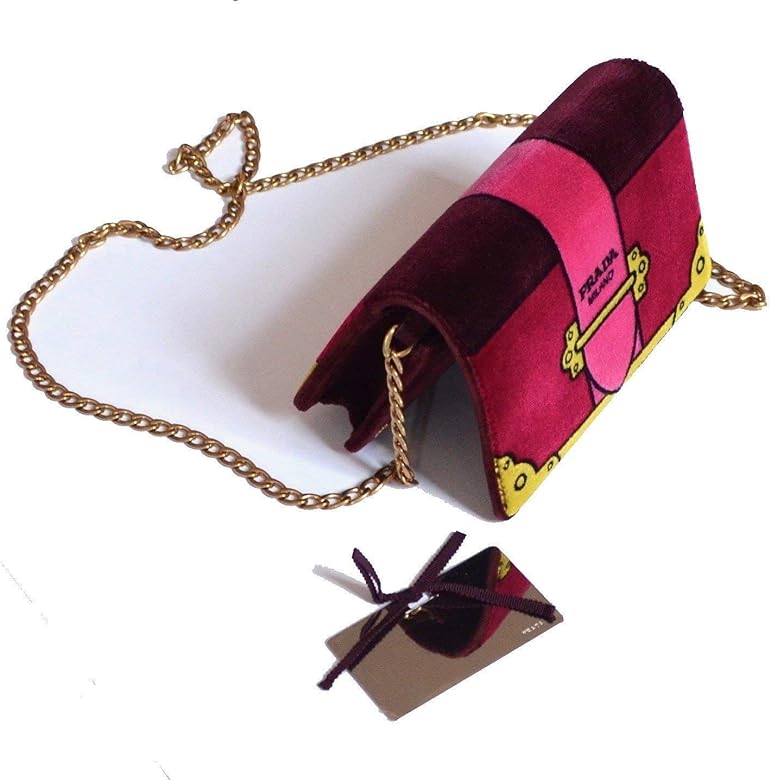 prada velvet mini bag