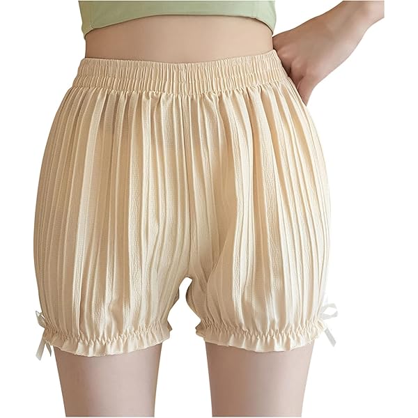 Amazon.com: HGps8w Lounge Shorts for Women Cute Ruffles