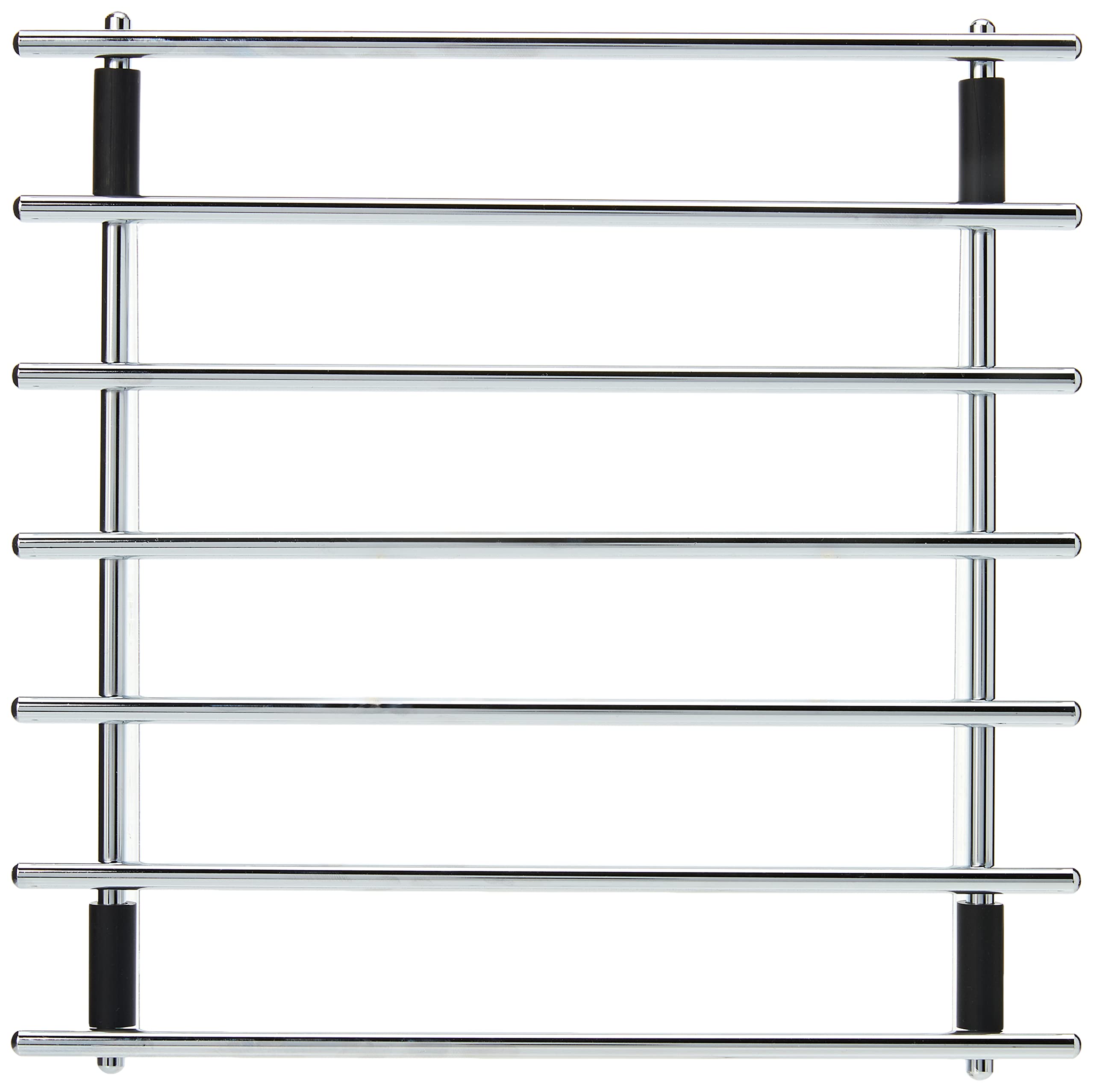 Dexam 17830527 Chrome Square Trivet 25cm x 25cm, Silver