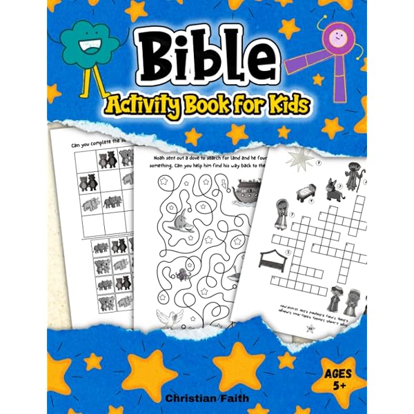 Bible Activity Book for Kids: A Bible Themed Puzzle Book for Children Ages  5+ Including Mazes, Spot the Difference, Coloring, Dot-to-Dots, and many  more: Faith, Christian: 9798362775803: Amazon.com: Books