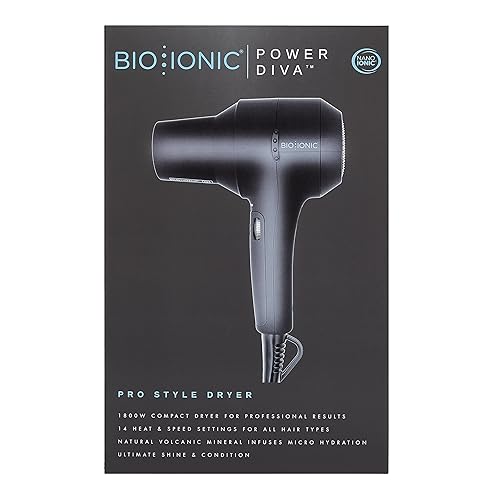 Bio Ionic PowerDiva Pro Speed Hair Dryer, Blow Dryer with