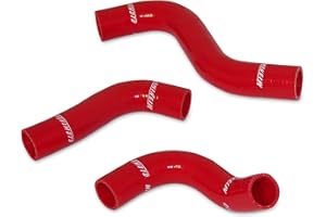 Mishimoto MMHOSE-MIA-90RD Silicone Radiator Hose Kit Fits Mazda MX-5 Miata 1990-1993 Red