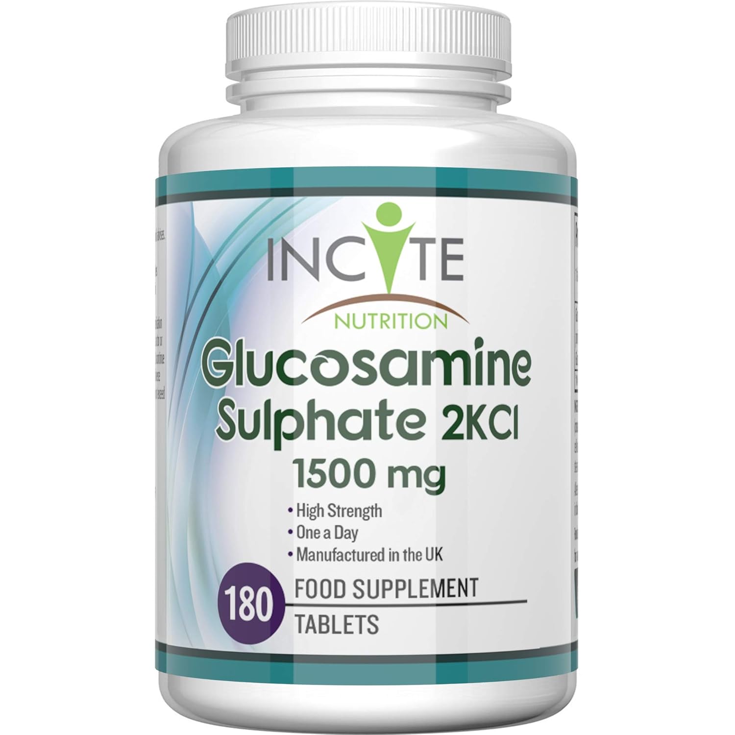 Glucosamine Sulphate 2KCl 1500 mg 180 Tablets Manufactured in The UK (6