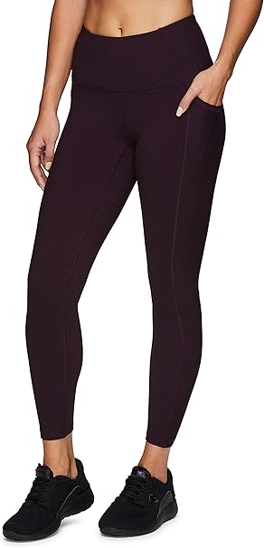 Amazon Rbx アクティブ レディース ファッション フルレングス ソリッド ワークアウト ランニング ヨガ レギンス パンツ 通販
