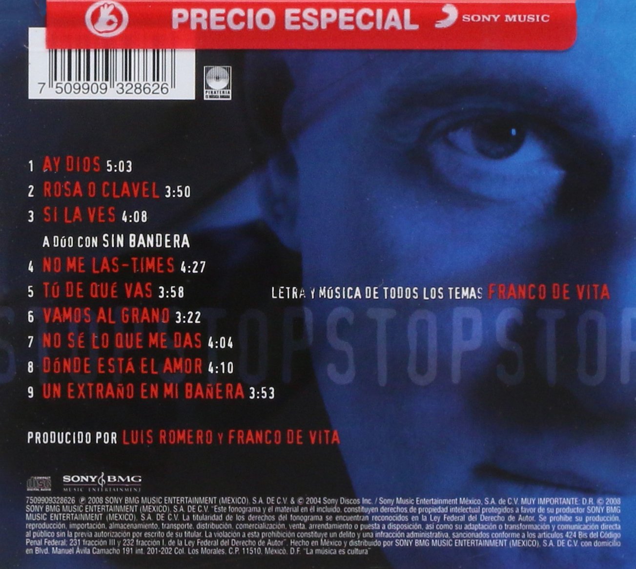 Franco De Vita Franco De Vita Stop Amazon Com Music